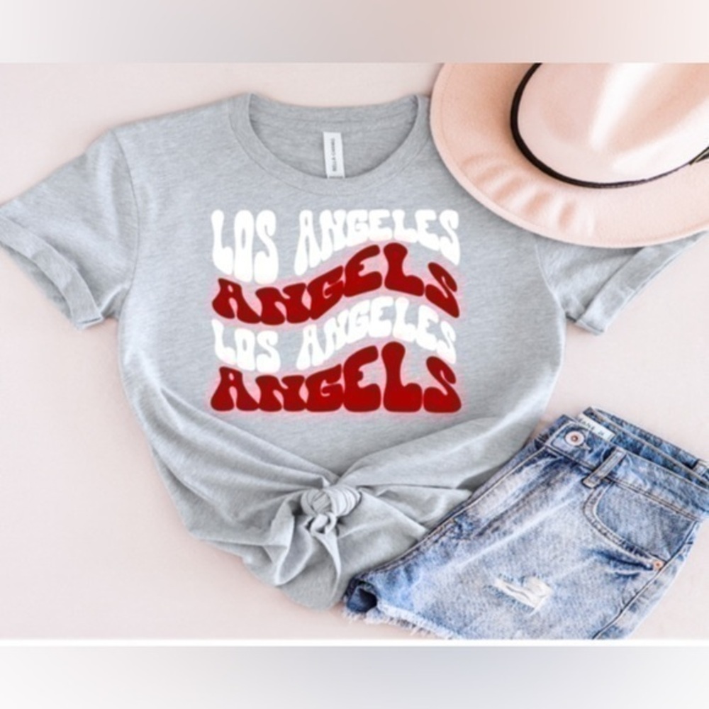 LA Angels Wavy Tee